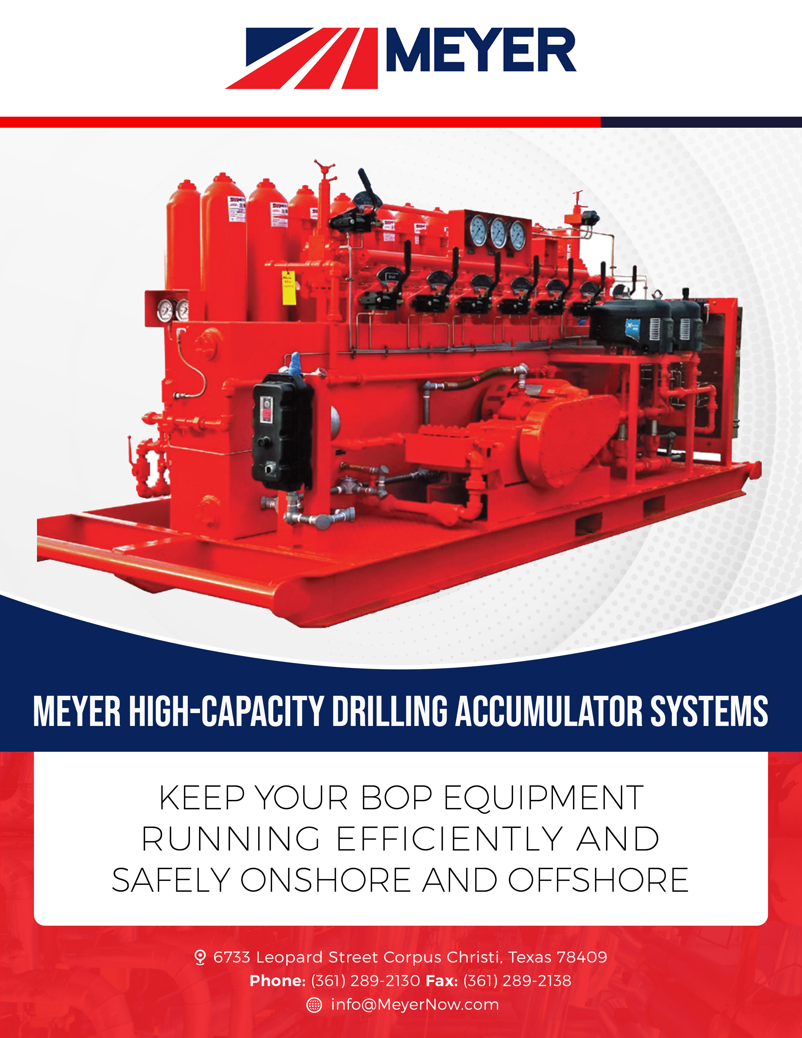 Reliable hydraulic power when you need it.