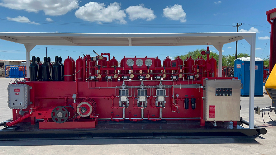 BOP control systems manufactured with American-made steel, piping, and critical components