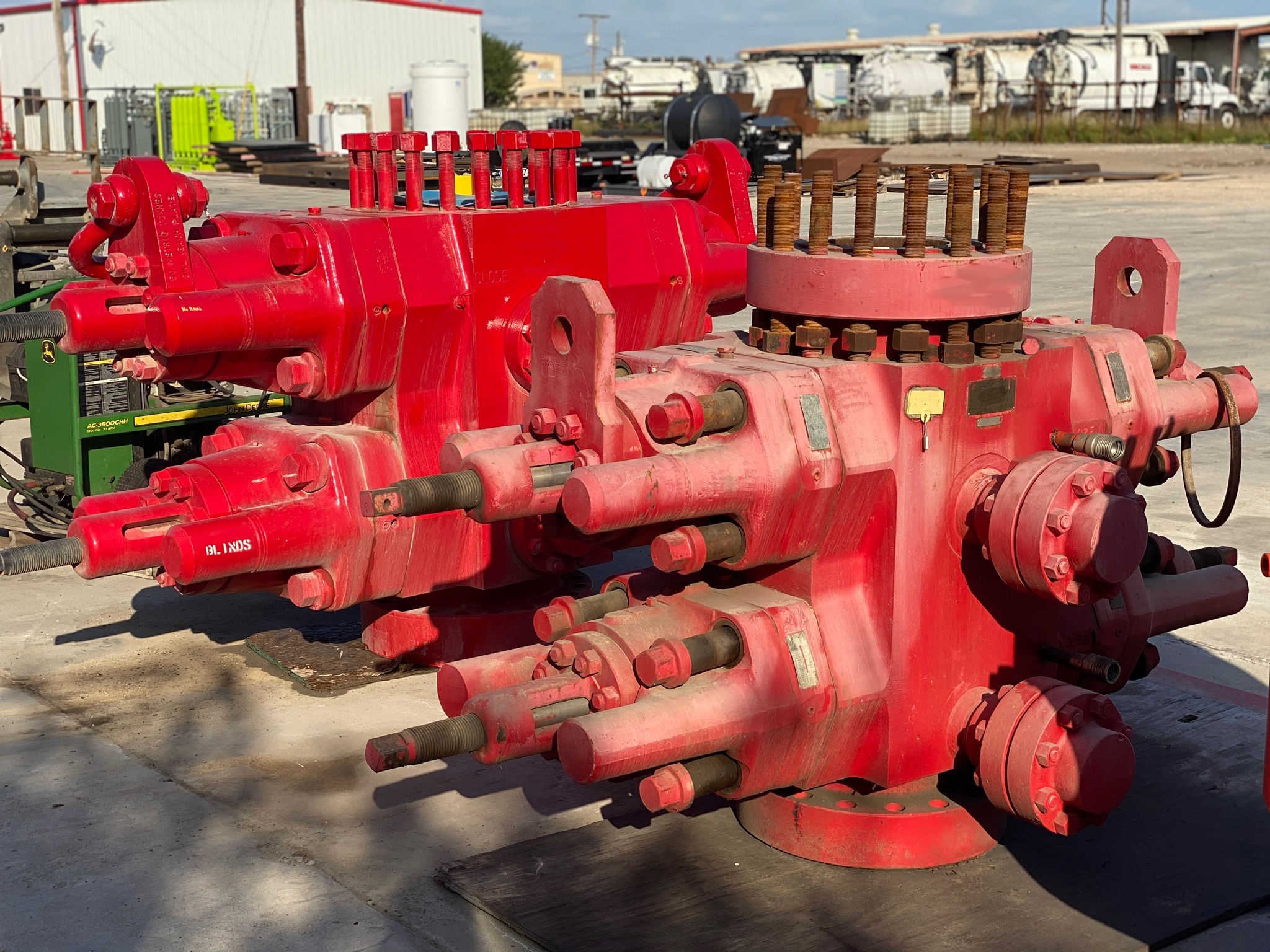 inspection of wellhead and valve components before spring rig start up