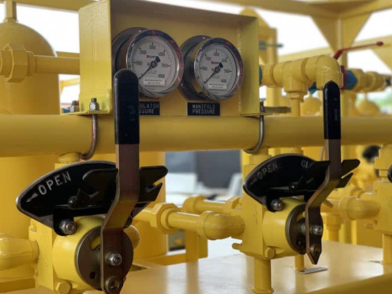 oilfield equipment prepared for winter maintenance and compliance inspections